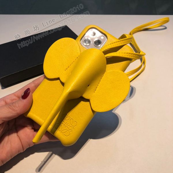 LOEWE大象手機殼 羅意威手機套 官網同步 小紅書及各大網紅爆款 蘋果手機套  mmk1010